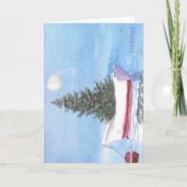 Cartão De Festividades Árvore de Natal White Dory no Porto