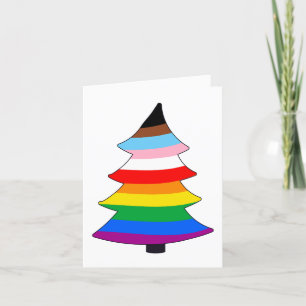 Cartão De Festividades ÁRVORE Holigay ORGULHO INCLUSIVA DE LGBTQ+
