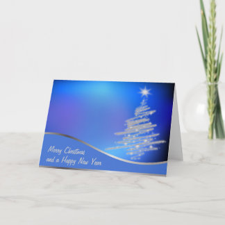 Cartão De Festividades árvores de natal