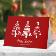 Árvores de Natal Vermelhas Nome do Script Capricho