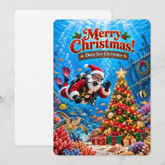 Cartão De Festividades As Aventuras Alegres do Papai Noel | Papai Noel de