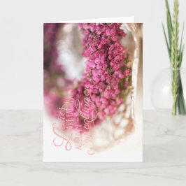 Cartão De Festividades As folhas estão caindo no outono