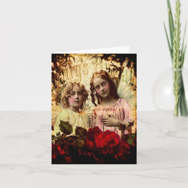 Cartão De Festividades Asas (Frente)