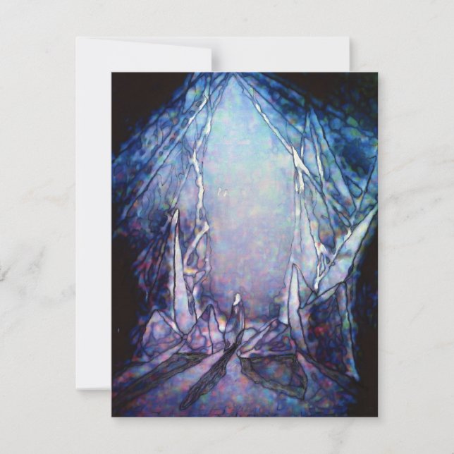 Cartão De Festividades Ascensão Fantasia (Frente)