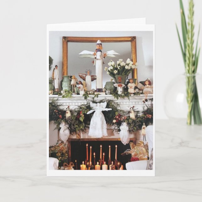 CARTÃO DE FESTIVIDADES **ATRAVÉS DOS MILHOS** NO NATAL (Frente)