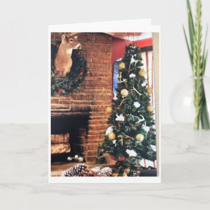 CARTÃO DE FESTIVIDADES **ATRAVÉS DOS MILHOS** NO NATAL