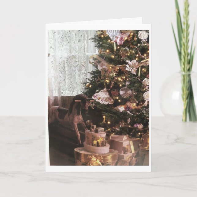 CARTÃO DE FESTIVIDADES **ATRAVÉS DOS MILHOS** NO NATAL (Frente)