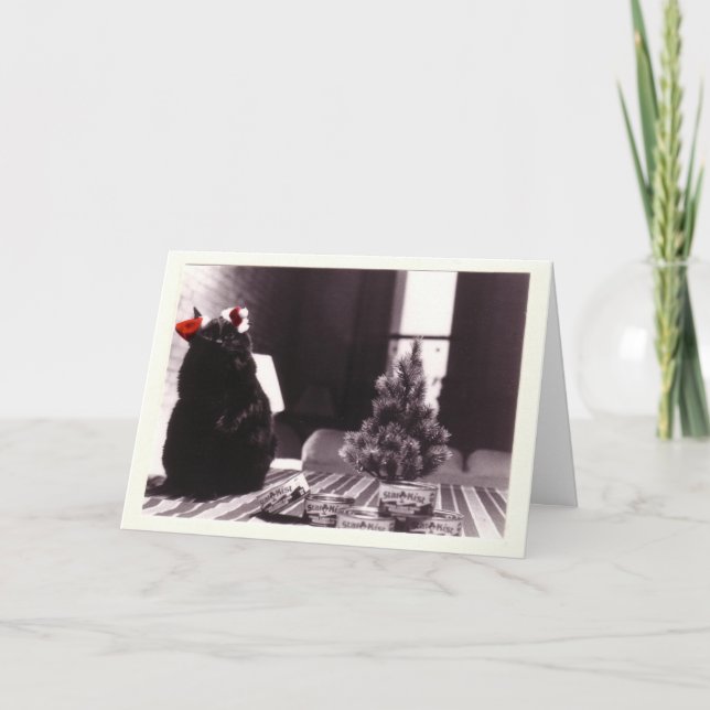 Cartão De Festividades Auggie's Christmas (Frente)