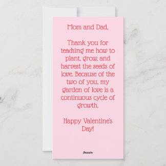 Cartão De Festividades Aumente Mais Amor