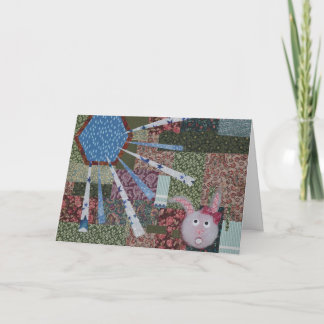 Cartão De Festividades Aumento e brilho - Tempo de Páscoa