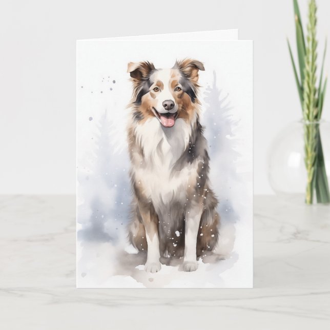 Cartão De Festividades Aussie Holiday (Frente)