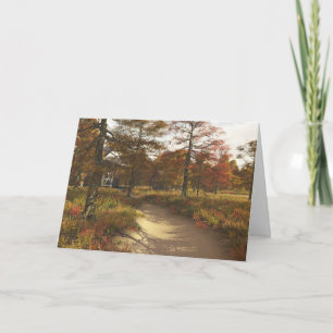 Cartão De Festividades Autumn in the Country (Thanksgiving)
