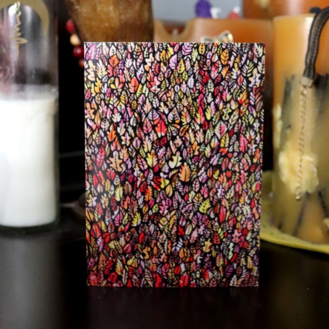 Cartão De Festividades Autumn Leaves Fall (Criador carregado)