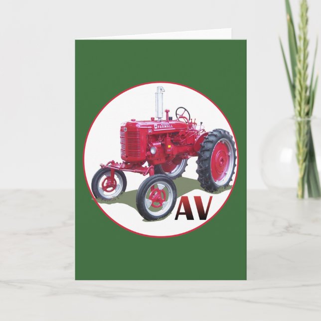 Cartão De Festividades AV High Crop (Frente)