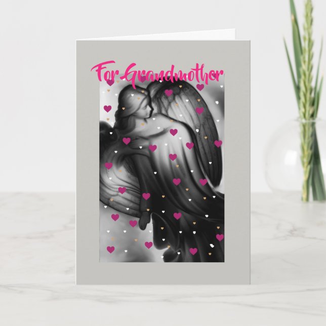 Cartão De Festividades Avó (Frente)