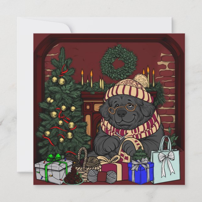 Cartão De Festividades Avó/Avô de Terra Nova (Frente)