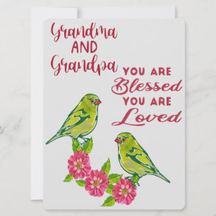 Cartão De Festividades Avó e vovô