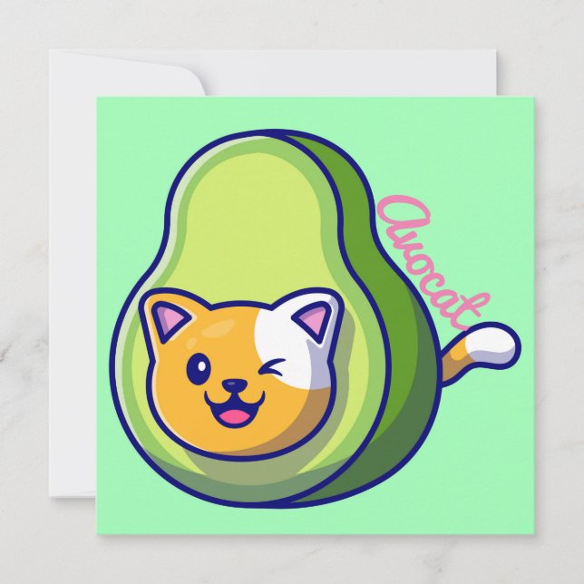 Cartão De Festividades Avocat (Frente)