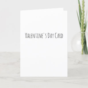 Cartão De Festividades Awkward and Funny Valentine's Day Card