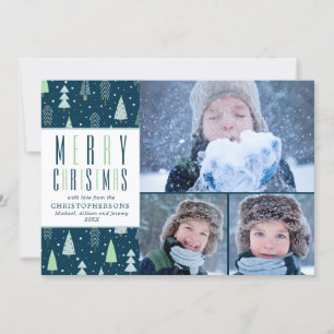 Cartão De Festividades B&W Buffalo Verificar Dourado Castanho Maluco de N