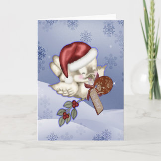 Cartão De Festividades Babies First Christmas