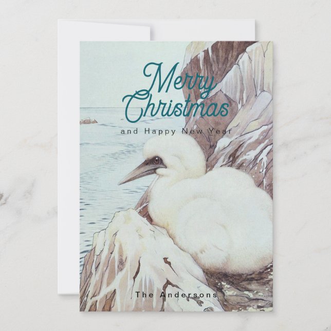 Cartão De Festividades Baby bird (Frente)