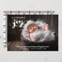 Baby Bundle of Joy Script Photo