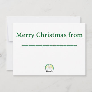 Cartão De Festividades Baby Jesus Enwreathed