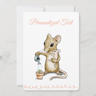 Cartão De Festividades Baby Shower Card