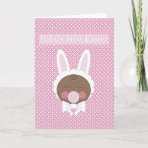 Cartão De Festividades Baby's First Easter Card