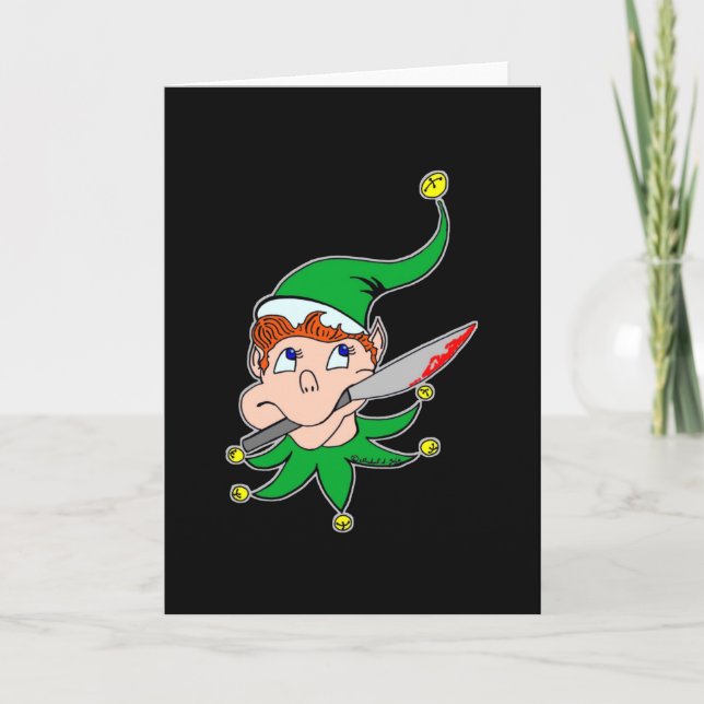 Cartão De Festividades Bad Pixie Card (Frente)