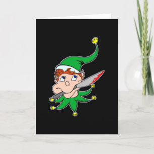 Cartão De Festividades Bad Pixie Card