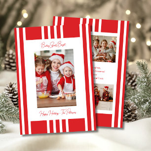 Cartão De Festividades Baking Spirits Bright Christmas Family Foto