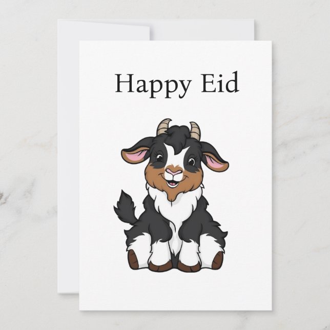 Cartão De Festividades Bakra Eid Mubarak  (Frente)