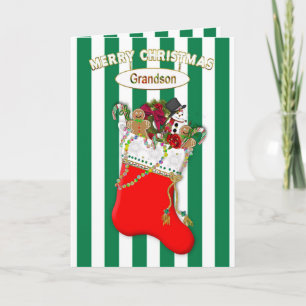 Cartão De Festividades Balcão de Natal da Criança - Avô - Doces