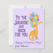 Balões de dinossauro jurássico fofos para o Dia do