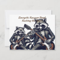 Banda Energetic Raccoon: Enroscando o Palco!