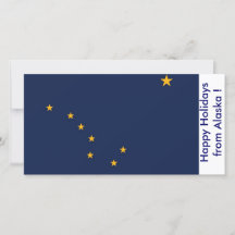 Bandeira do Alasca, Felizes Feriados dos EUA