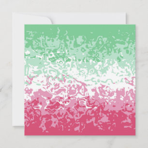 Cartão De Festividades Bandeira do Orgulho Abrosexual de Groovy Abstrato