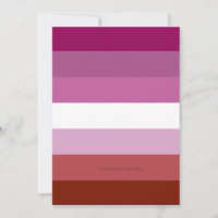 bandeira do orgulho lésbico feminino da SlipperyJo