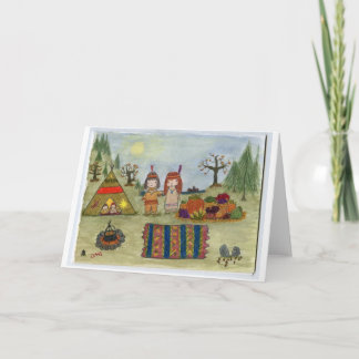 Cartão De Festividades "Banquete de colheita"