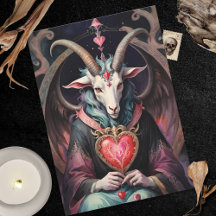 Baphomet Gótico Dia dos Namorados Todo o Reino
