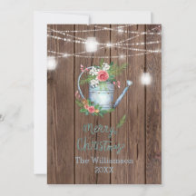 Barn Wood Brussel Feliz Natal Floral