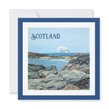 Bass Rock, North Berwick, Escócia — arte paisagíst