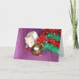 Cartão De Festividades Bauble de Doppler