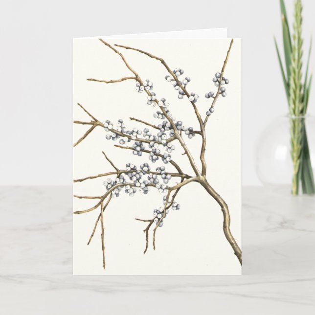 Cartão De Festividades Bayberry (Frente)