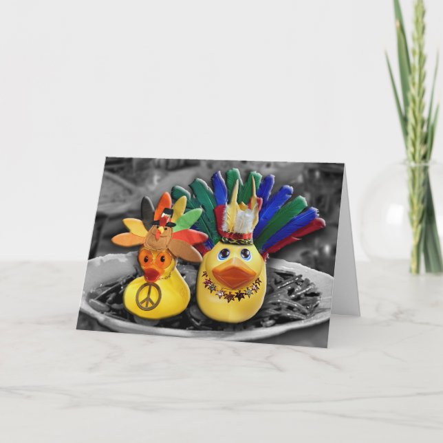 Cartão De Festividades Be Ducky! (Frente)