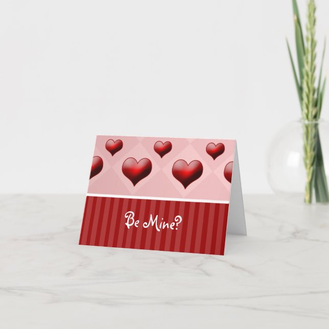 Cartão De Festividades Be Mine (Frente)