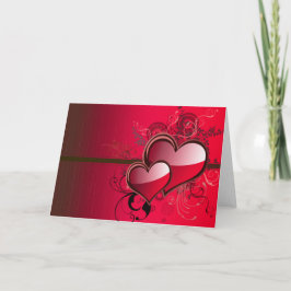 Cartão De Festividades Be My Valentine Card
