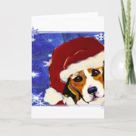 Cartão De Festividades Beagle
